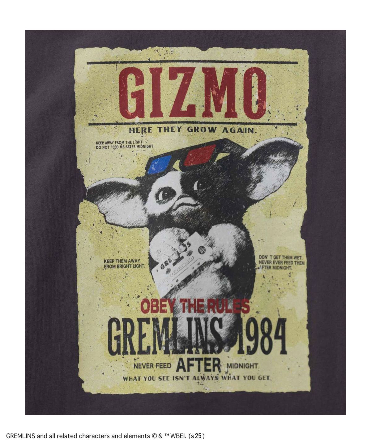 GREMLINS 長袖Tシャツ メンズ