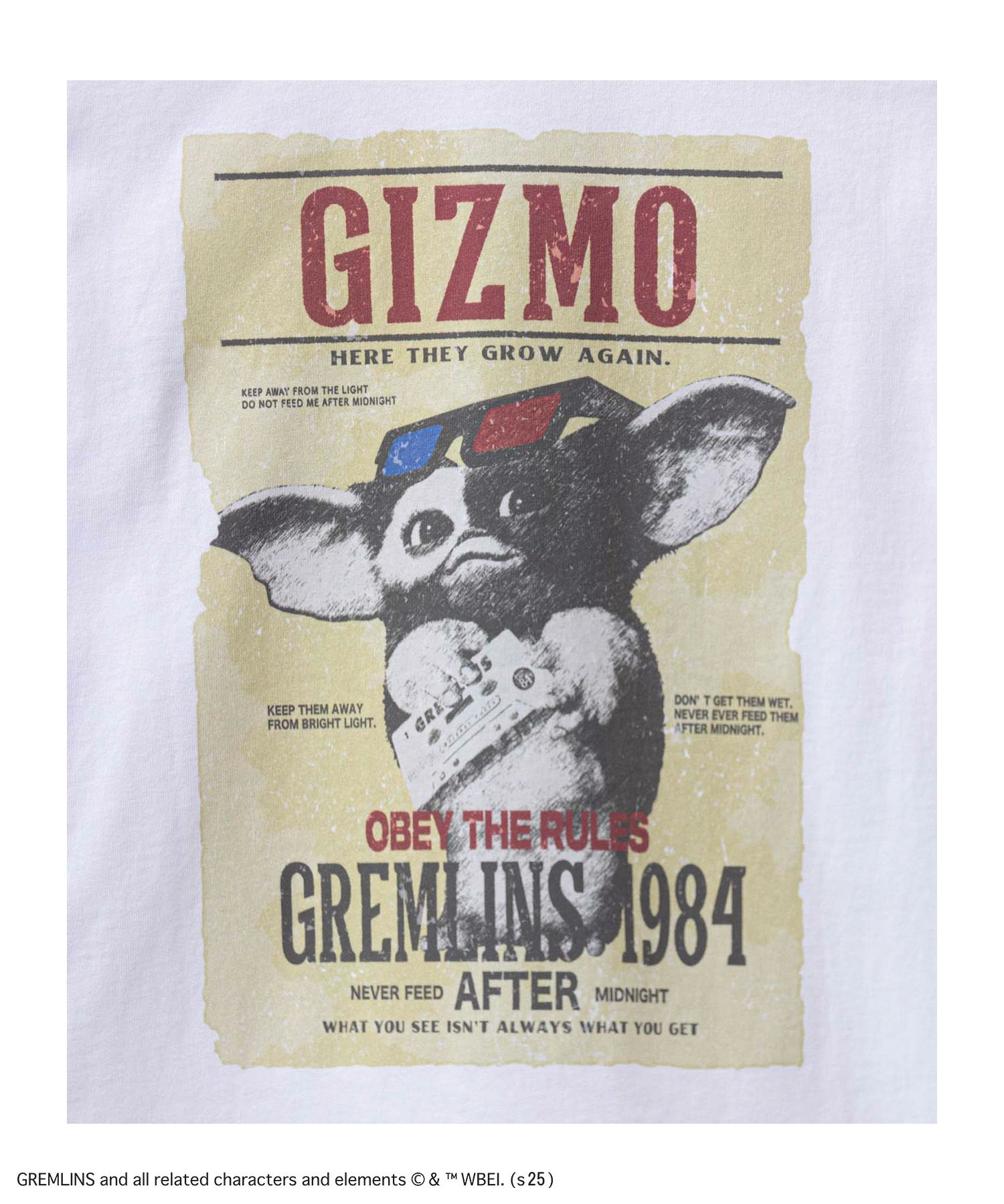 GREMLINS 長袖Tシャツ メンズ