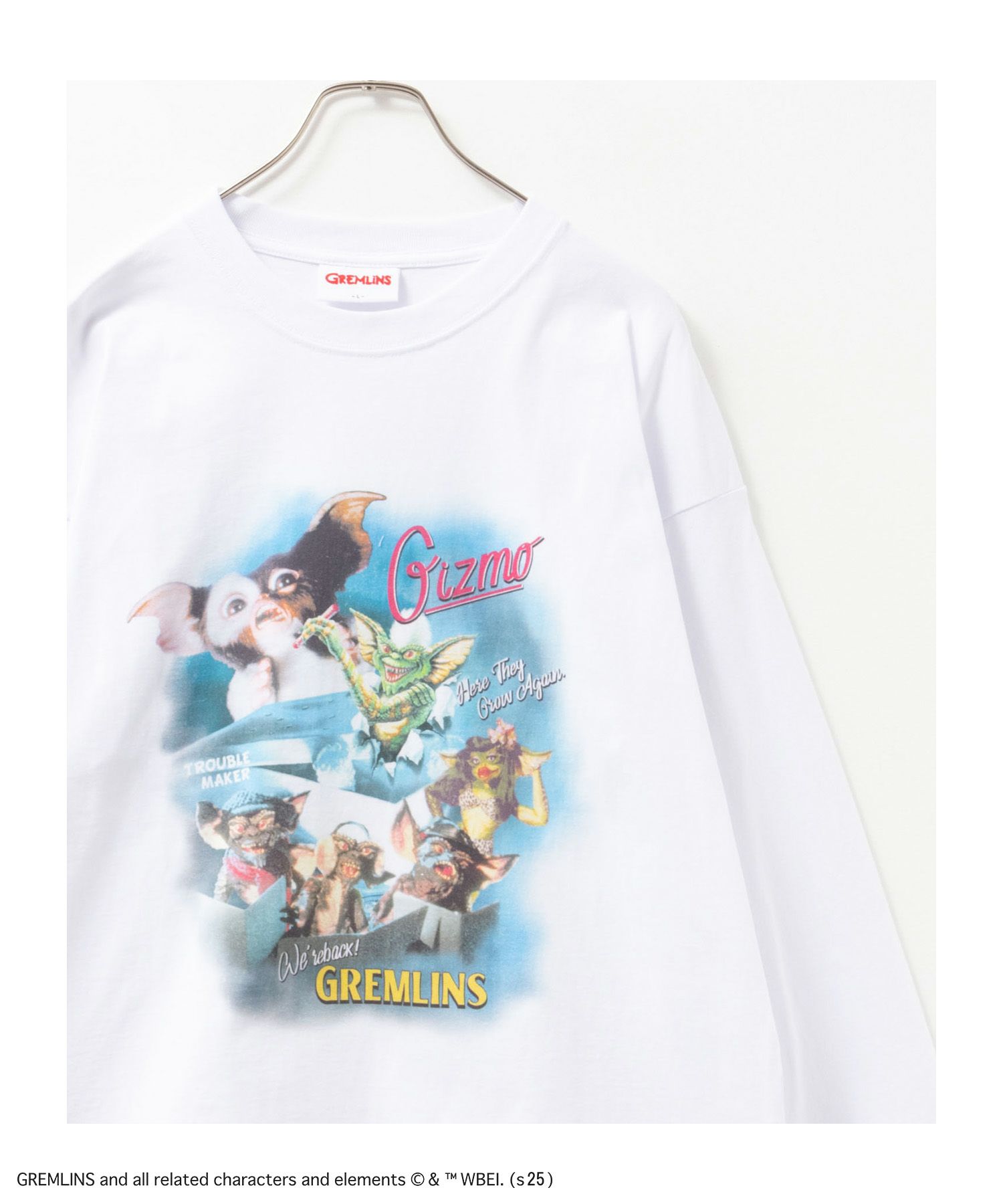 GREMLINS 長袖Tシャツ メンズ