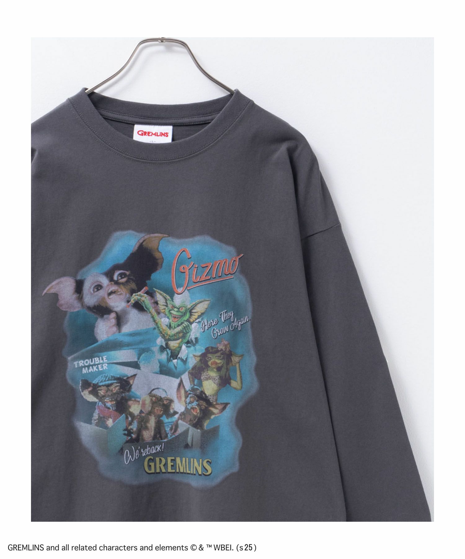 GREMLINS 長袖Tシャツ メンズ