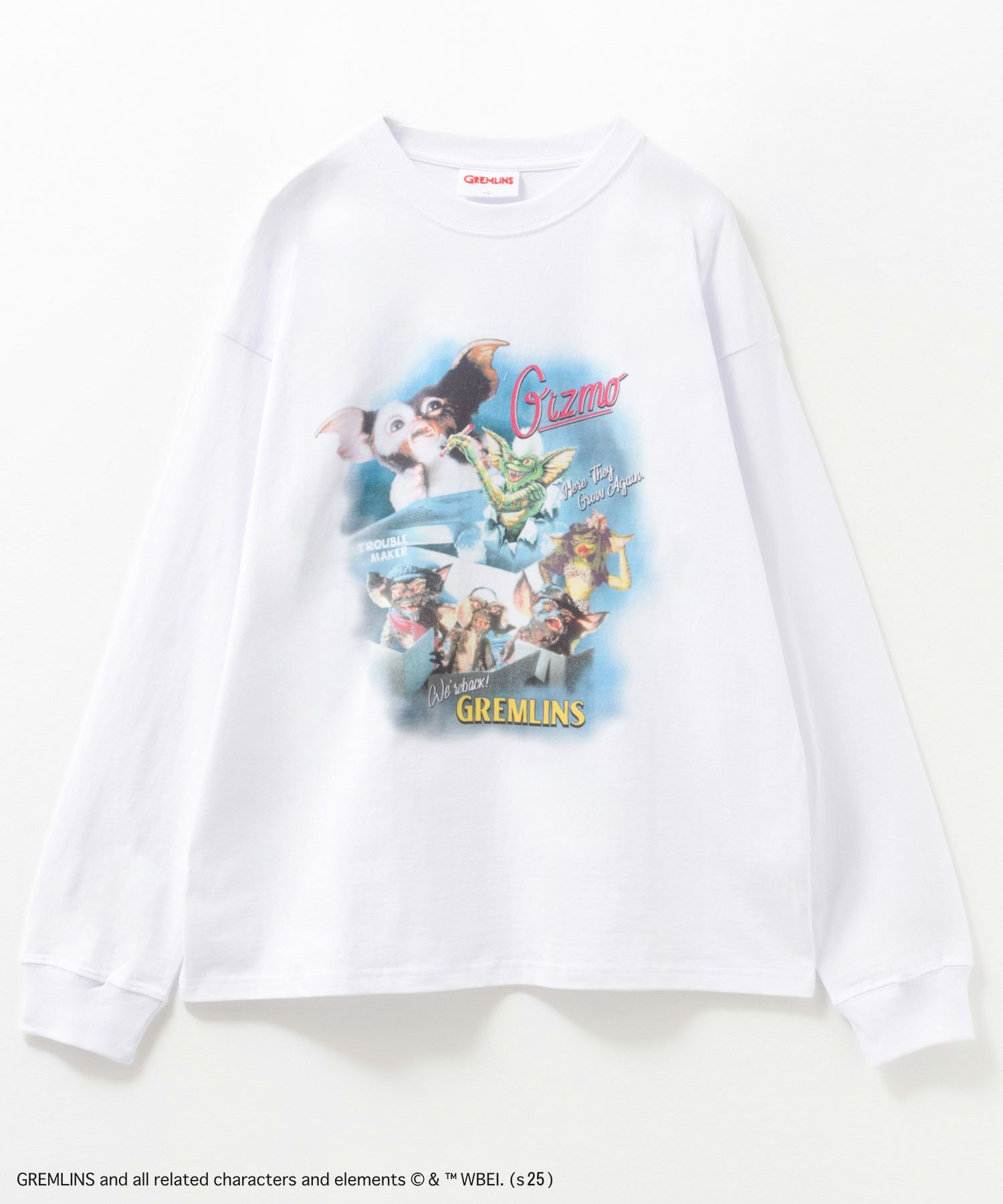 GREMLINS 長袖Tシャツ メンズ