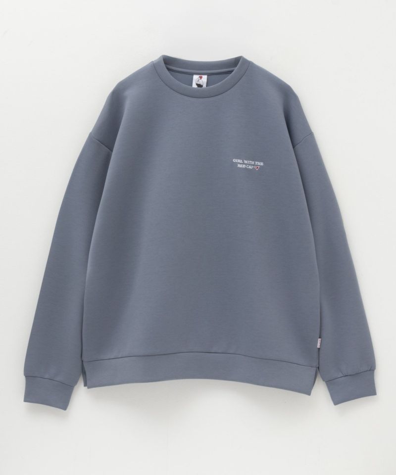 RED CAP GIRL  ポンチ素材 バックプリントクルーネック メンズ商品画像-9