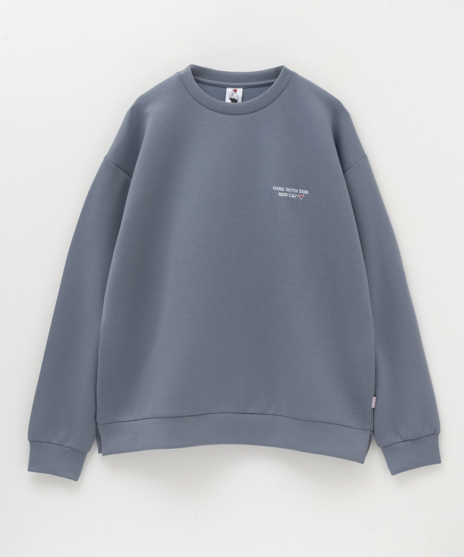 RED CAP GIRL  ポンチ素材 バックプリントクルーネック メンズ商品画像-9