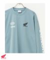 Honda 袖ロゴ長袖Tシャツ メンズ