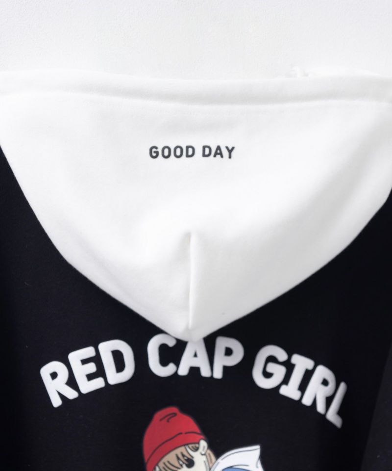 RED CAP GIRL 裏毛フーディー メンズ商品画像-13