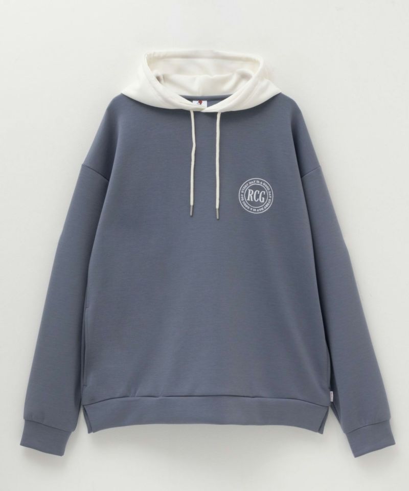 RED CAP GIRL  ポンチ素材 バックプリントフーディー メンズ商品画像-5