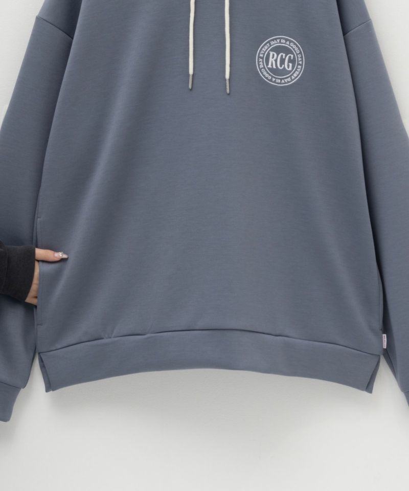 RED CAP GIRL  ポンチ素材 バックプリントフーディー メンズ商品画像-13