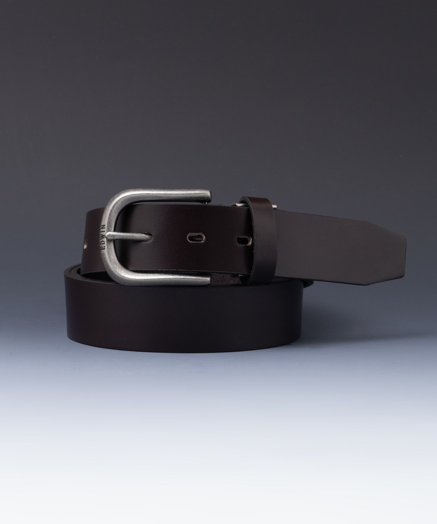 EDWIN  本革ロングベルト35mm幅 メンズ商品サムネイル-3