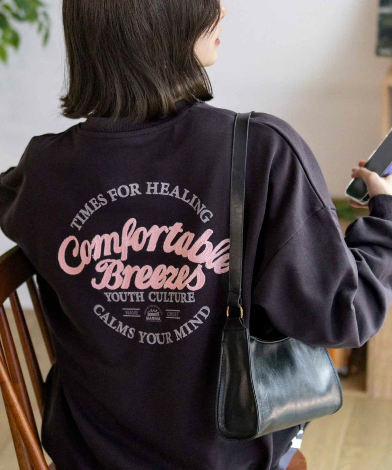 d.i.a新品黒のフロントジッパートレーナー savier トレーナー スウェット 「SAVIER/サビアー」WALKING DONUTS