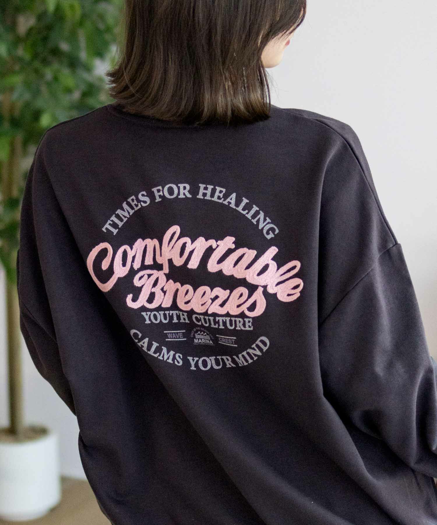 UNDERWRAPS  刺繍BIGトレーナー レディース商品画像-5