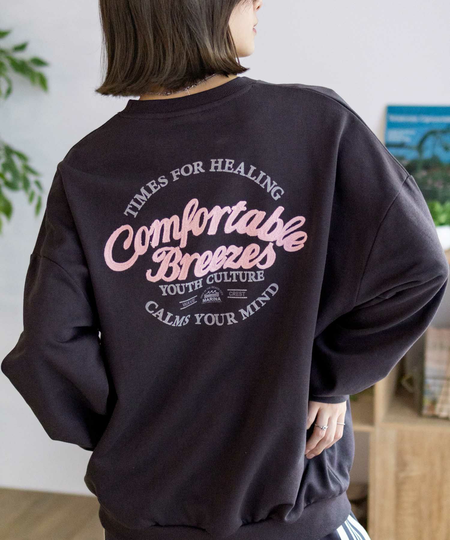 UNDERWRAPS  刺繍BIGトレーナー レディース商品画像-9