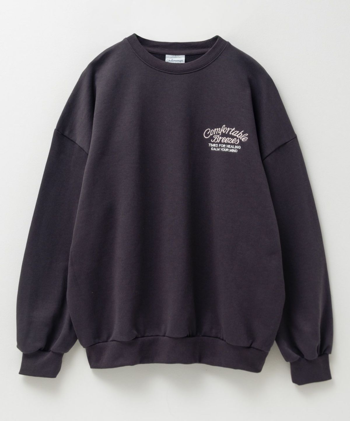 UNDERWRAPS 刺繍BIGトレーナー レディース