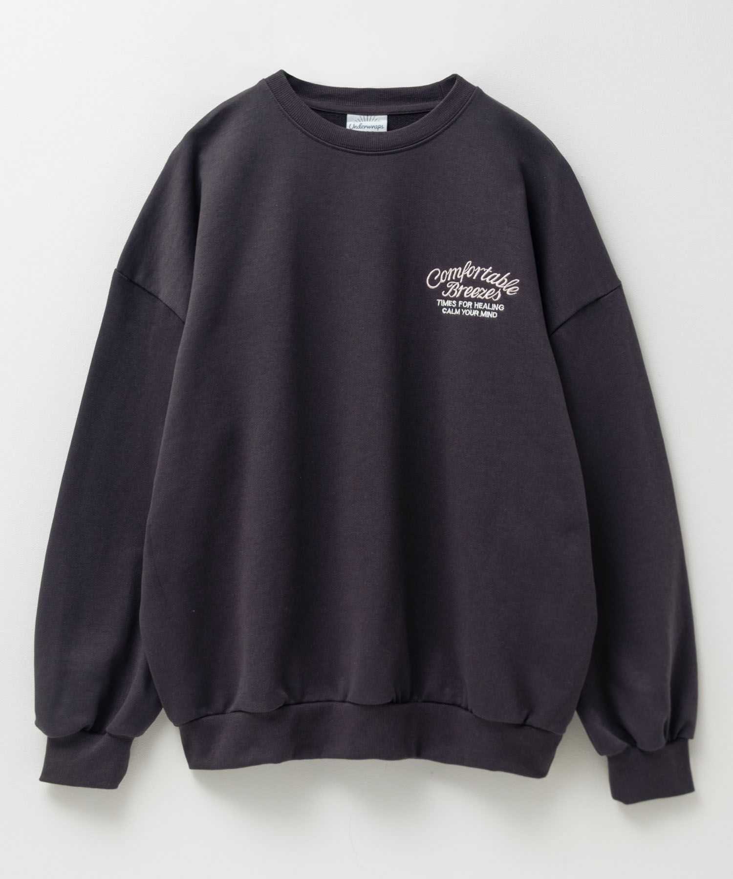 UNDERWRAPS 刺繍BIGトレーナー レディース