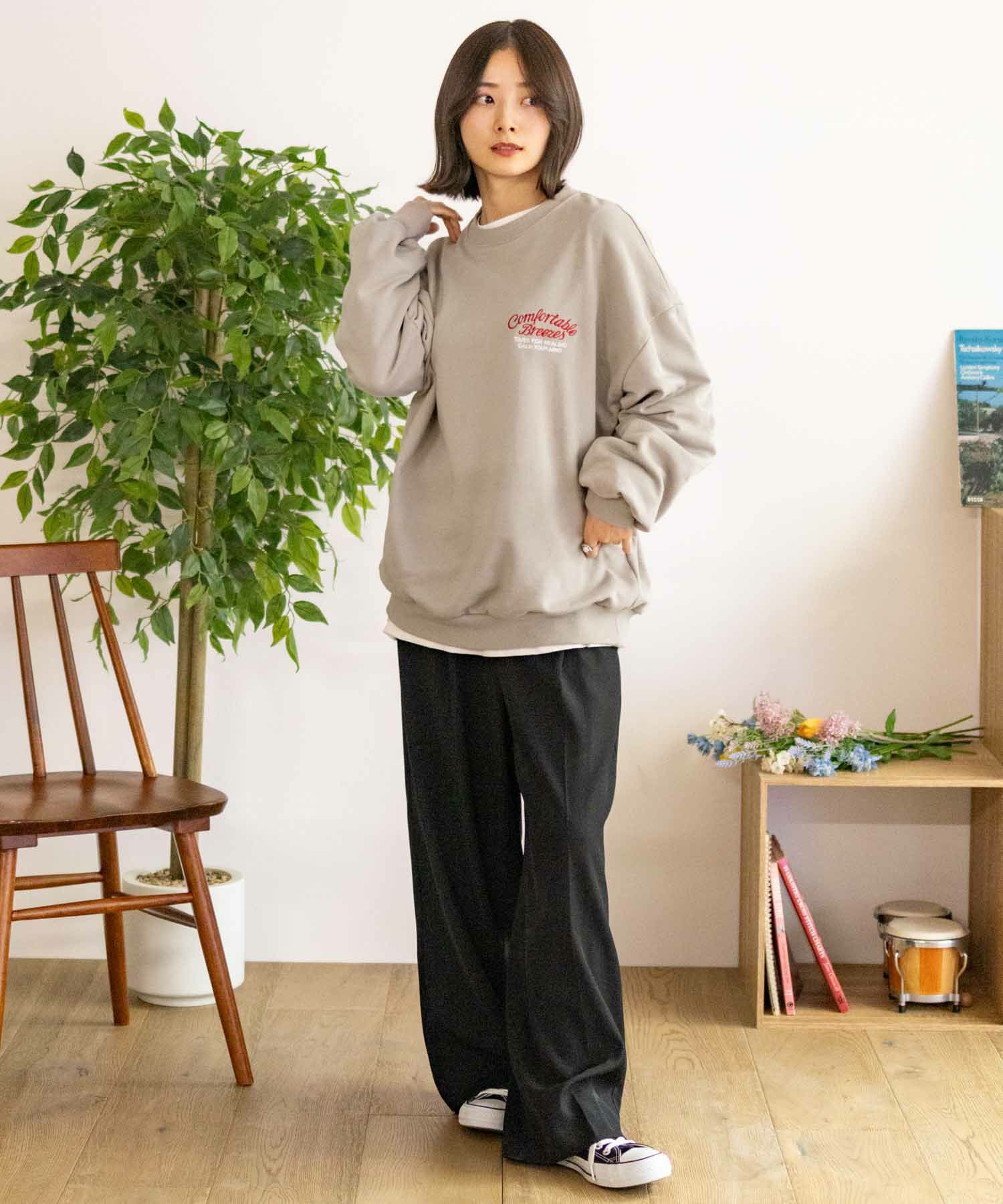 UNDERWRAPS  刺繍BIGトレーナー レディース商品サムネイル-32