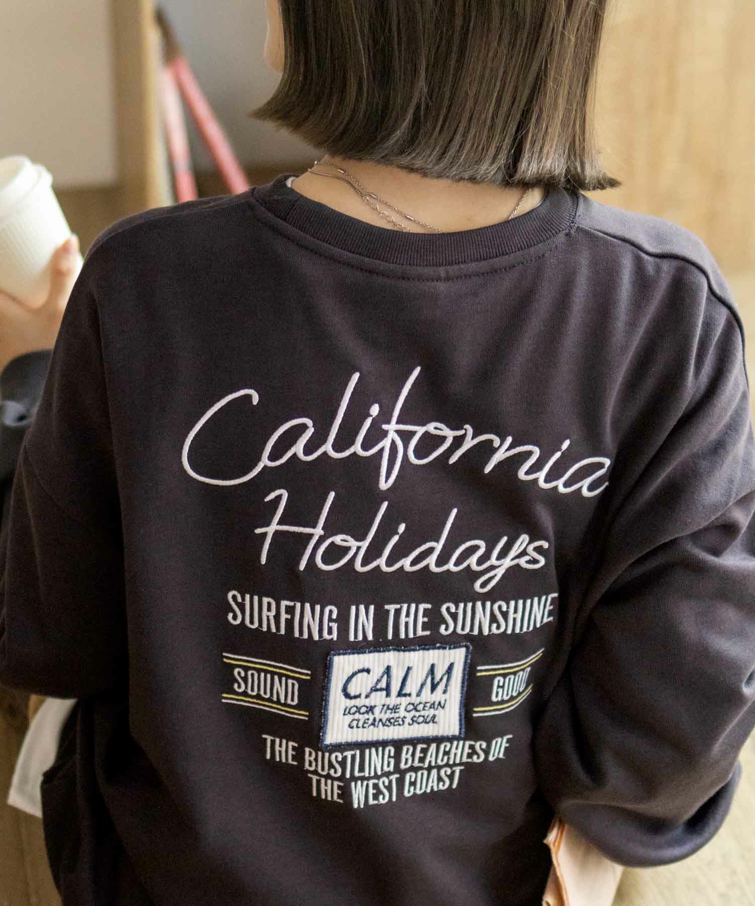 UNDERWRAPS  刺繍BIGトレーナー レディース商品画像-1