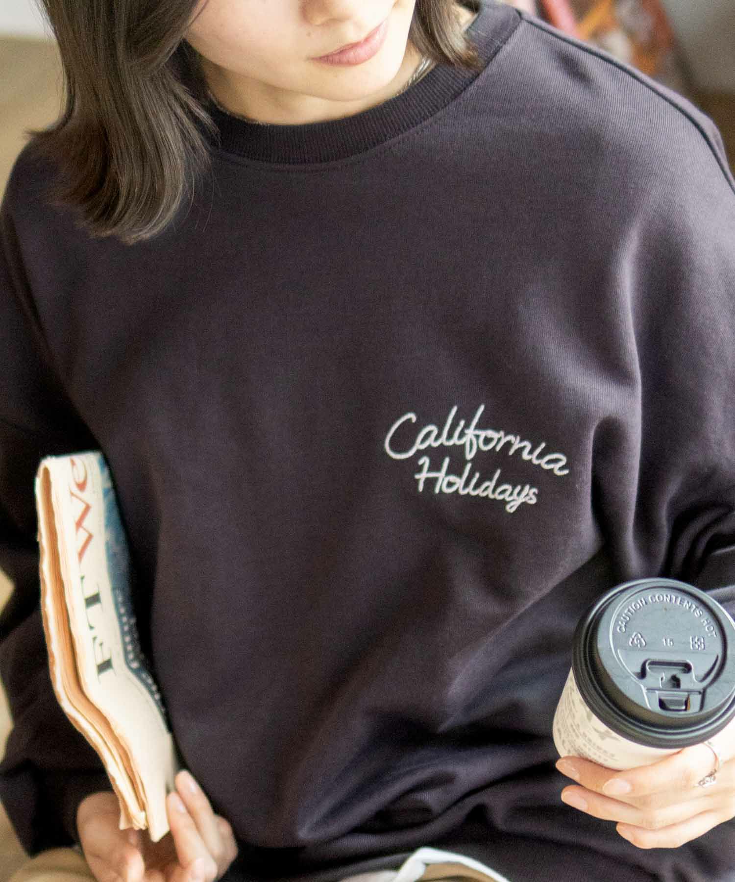 UNDERWRAPS 刺繍BIGトレーナー レディース