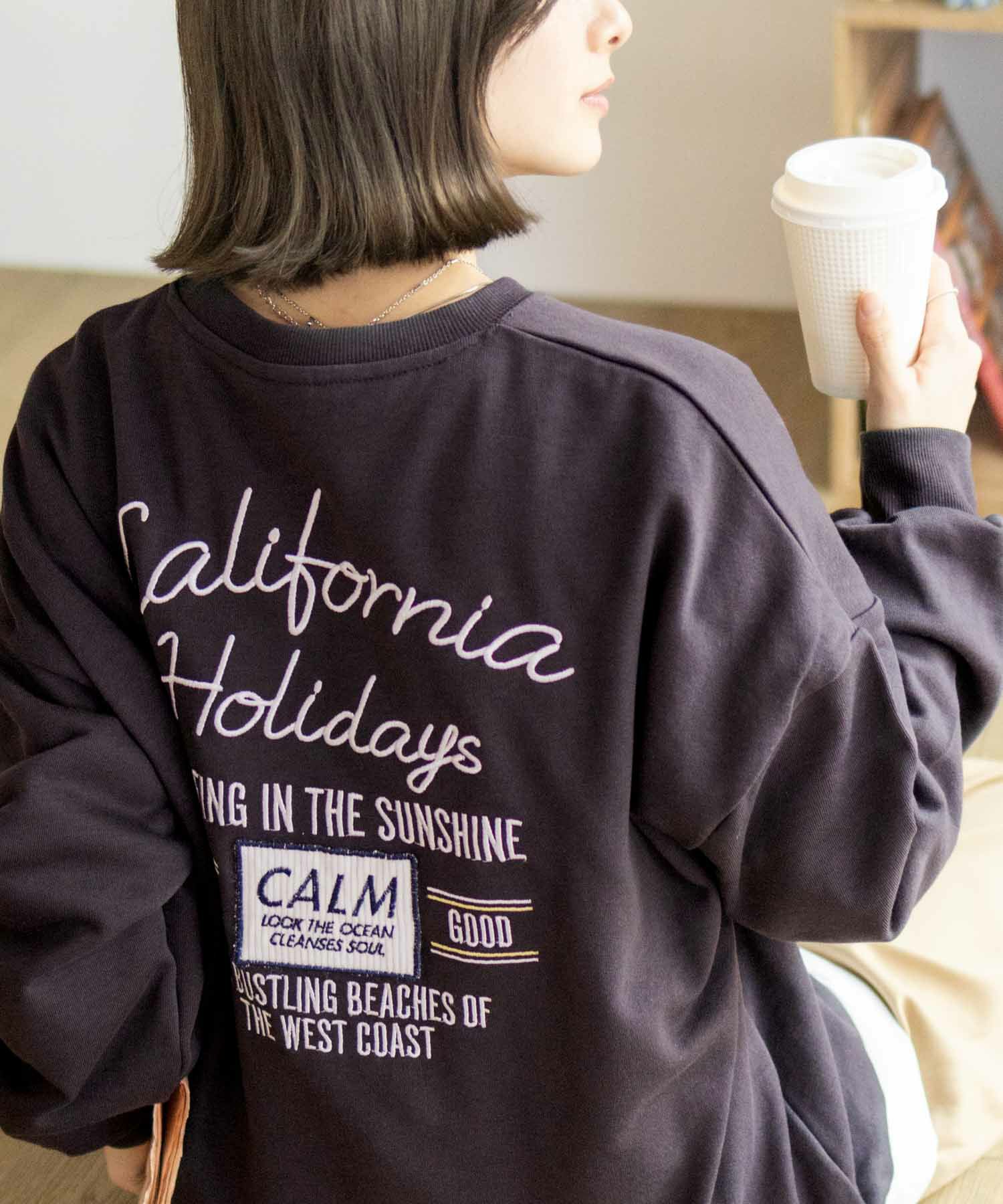 UNDERWRAPS  刺繍BIGトレーナー レディース商品画像-7