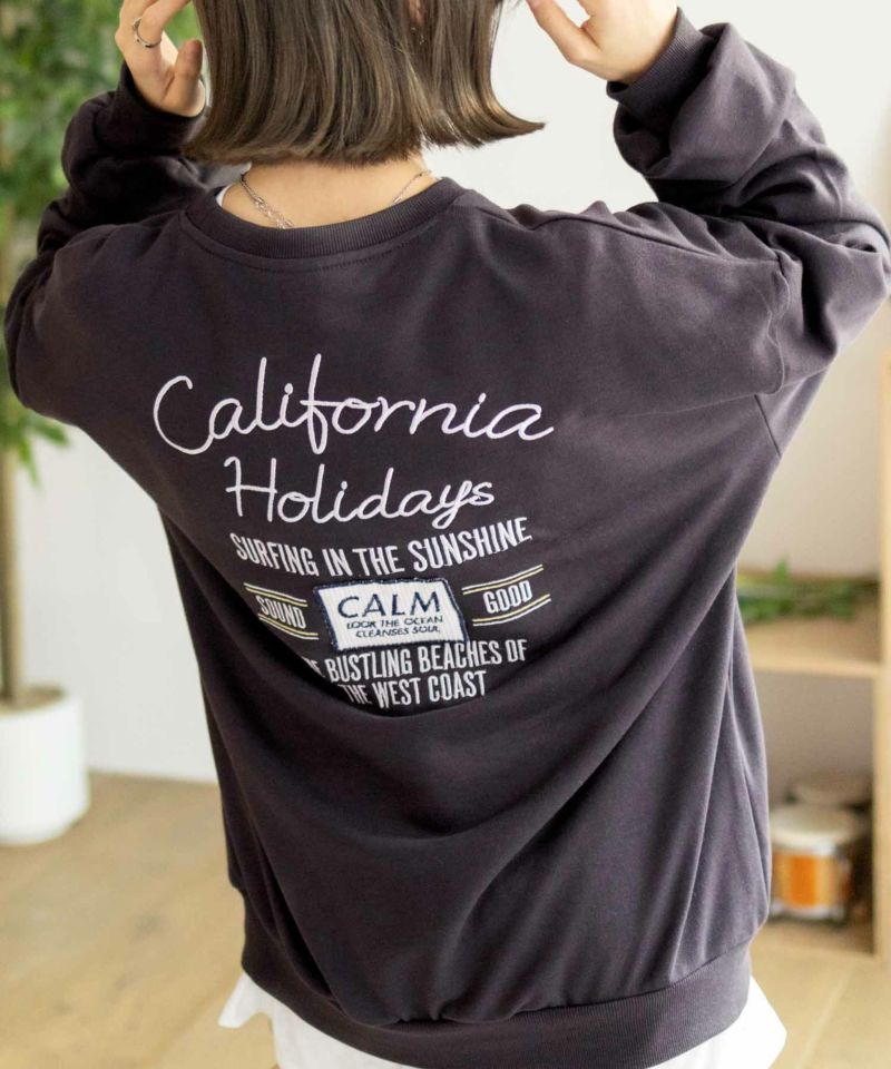 UNDERWRAPS  刺繍BIGトレーナー レディース商品画像-9