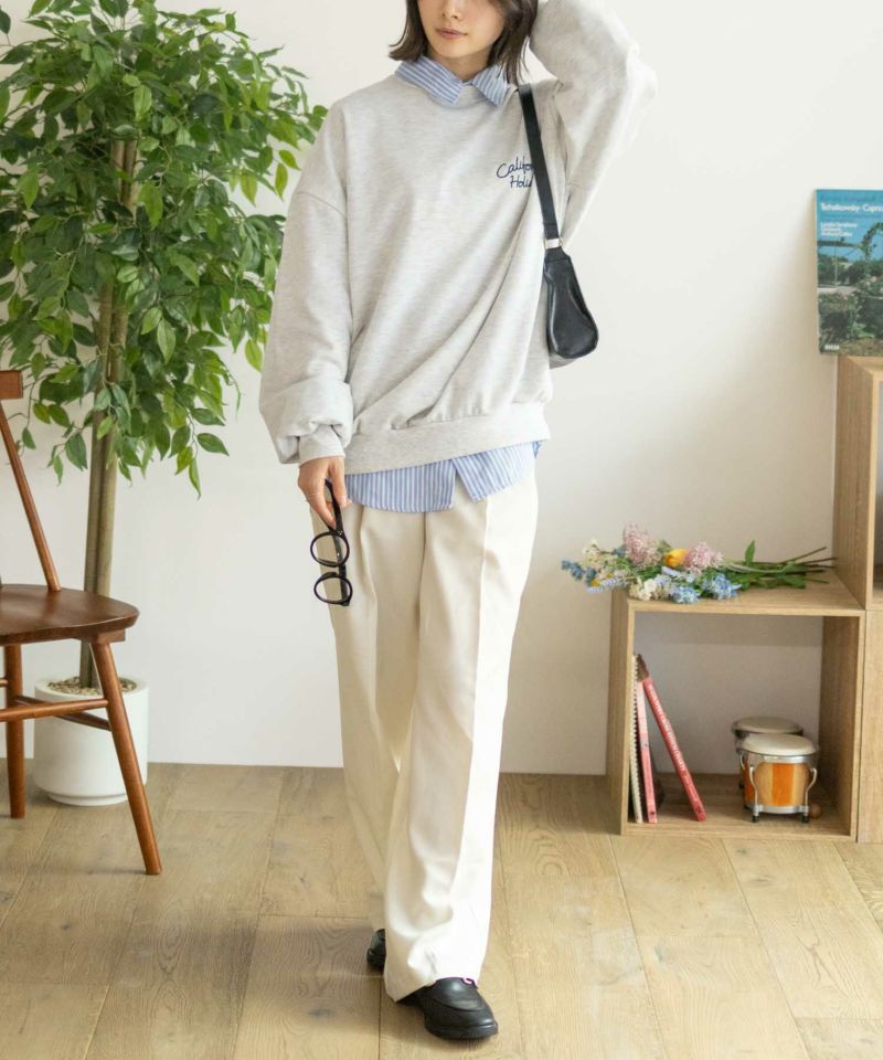 UNDERWRAPS  刺繍BIGトレーナー レディース商品画像-15