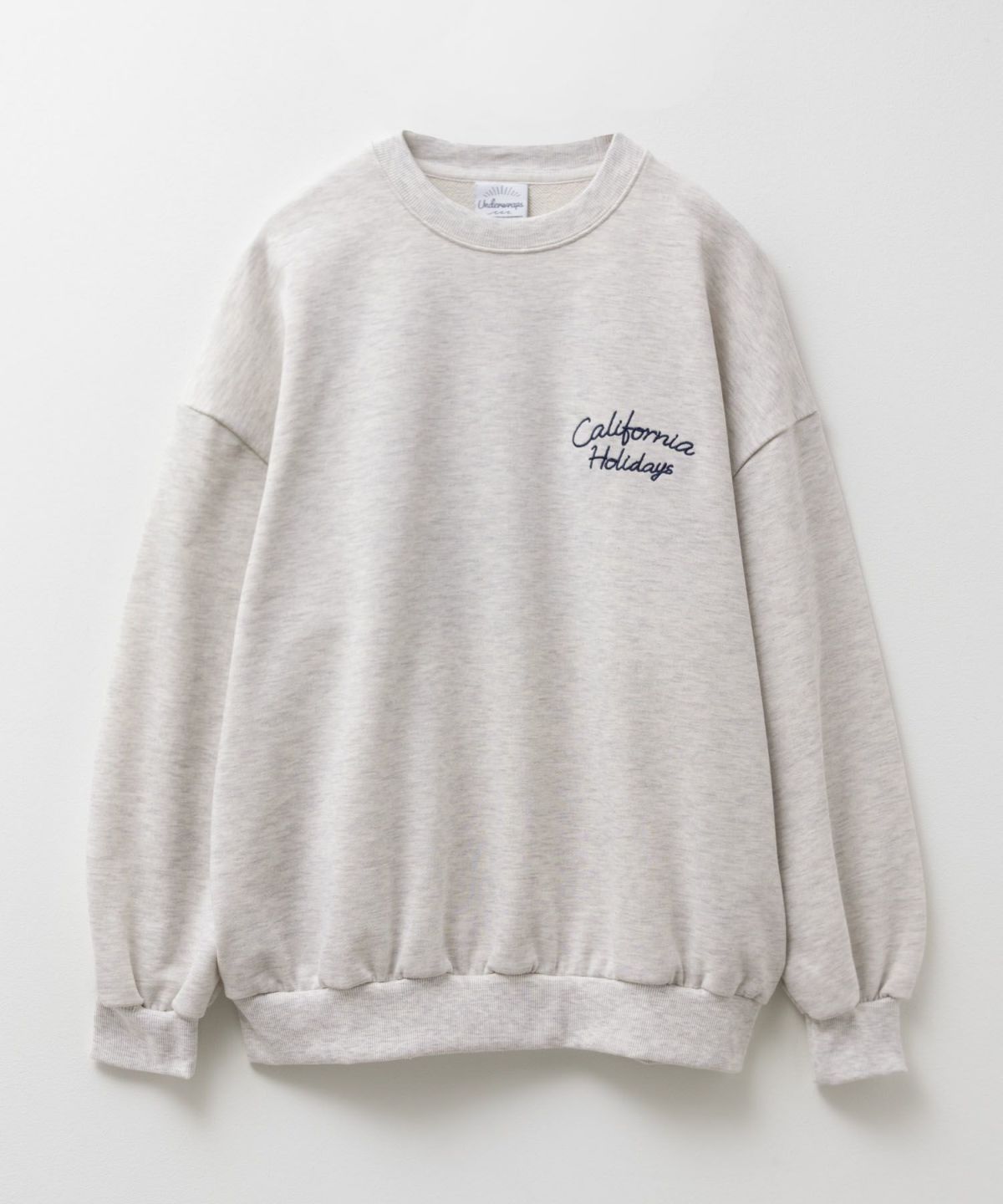 UNDERWRAPS 刺繍BIGトレーナー レディース