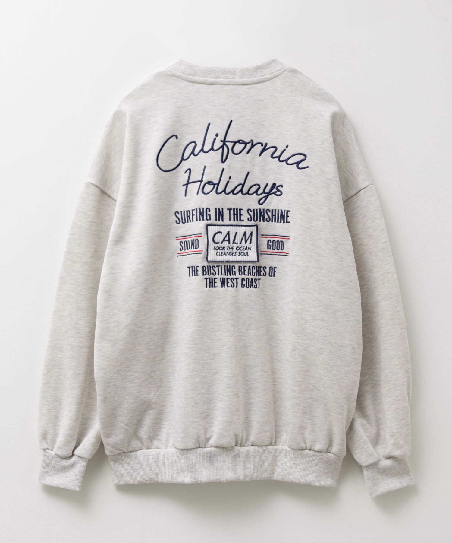 UNDERWRAPS  刺繍BIGトレーナー レディース商品画像-24