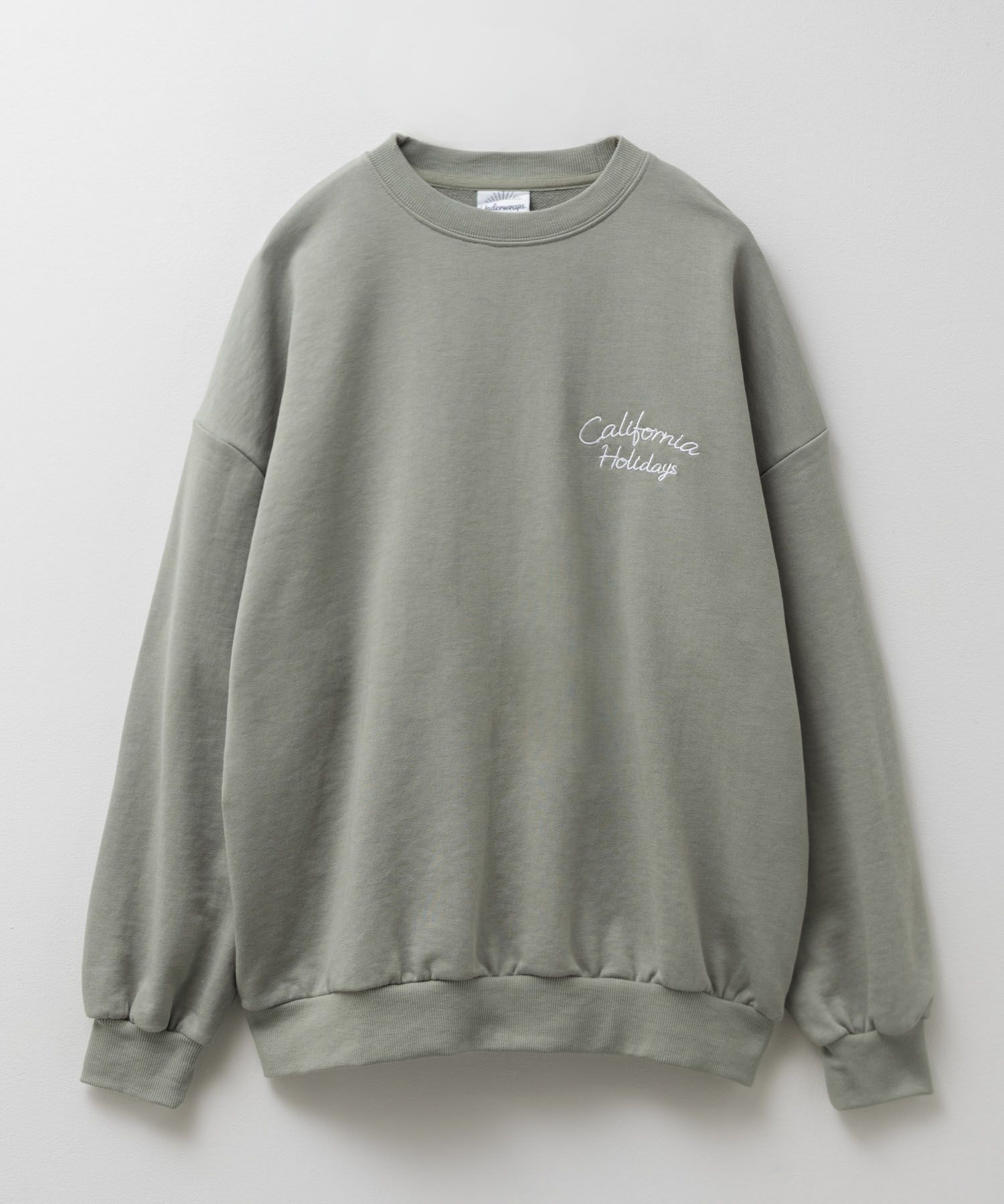 UNDERWRAPS 刺繍BIGトレーナー レディース