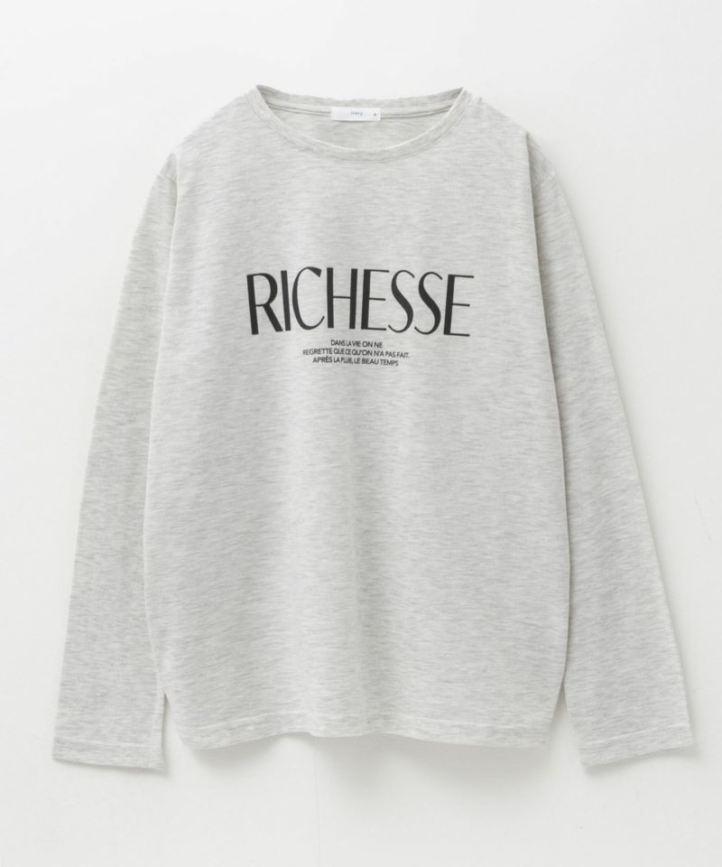 nAvy  ロゴプリント長袖Tシャツ レディース メール便 対応商品商品画像-23