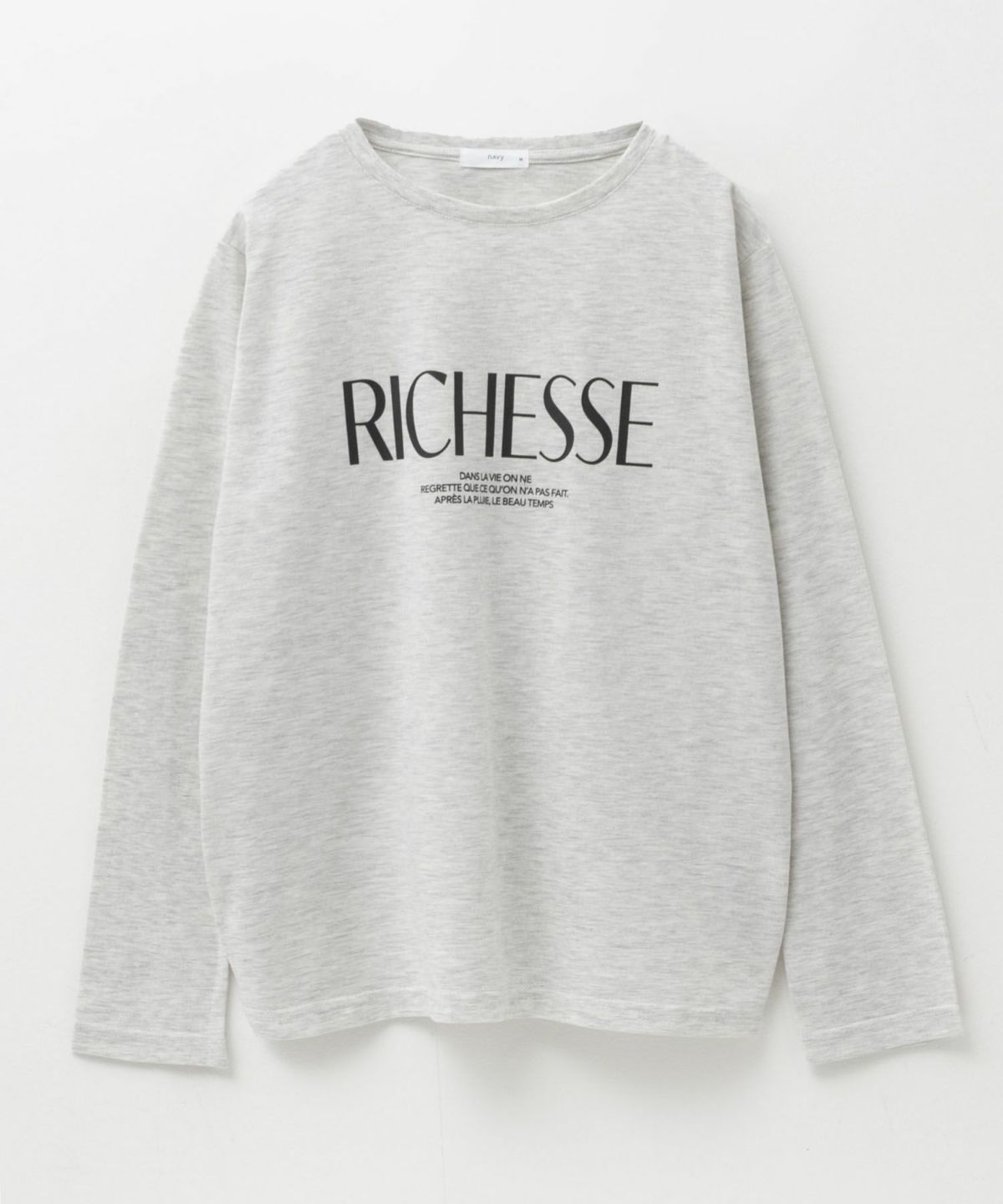 nAvy ロゴプリント長袖Tシャツ レディース ネコポス 対応商品