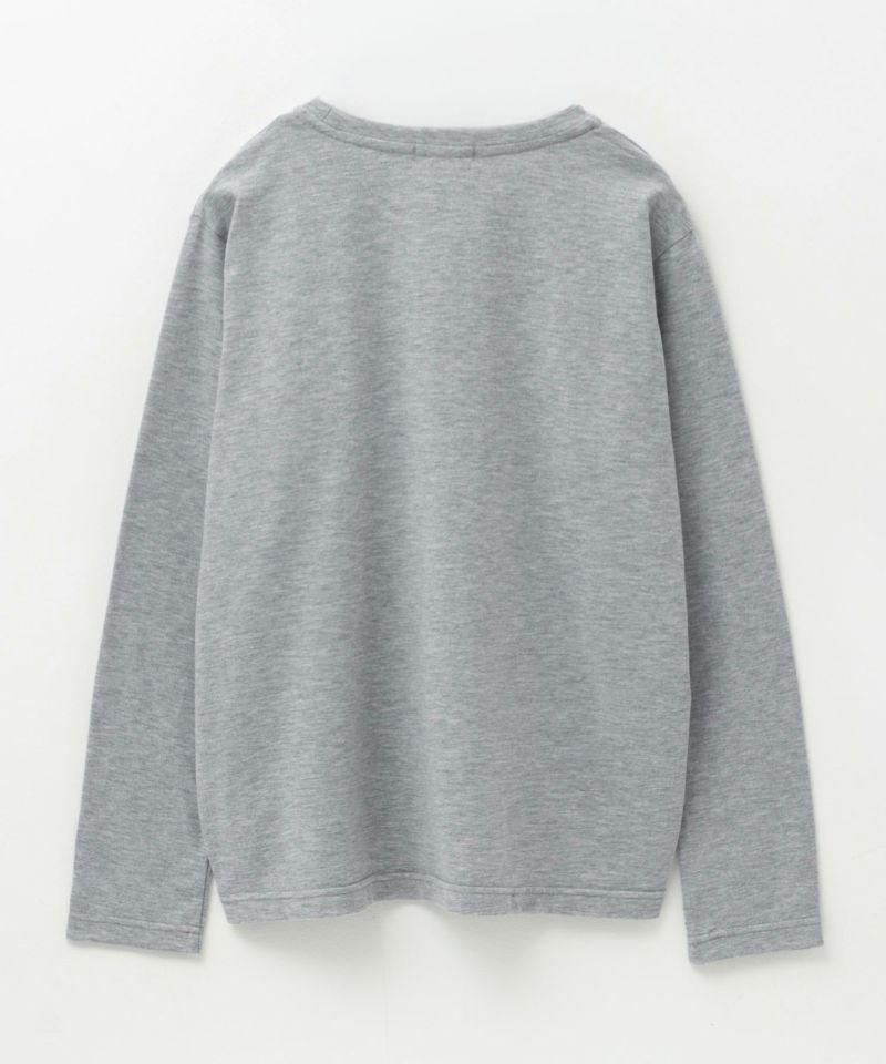 nAvy 猫プリント長袖Tシャツ レディース