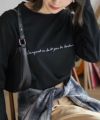 nAvy 刺繍ロゴ長袖Tシャツ レディース ネコポス 対応商品