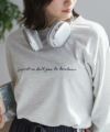 nAvy 刺繍ロゴ長袖Tシャツ レディース ネコポス 対応商品