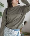 nAvy 刺繍ロゴ長袖Tシャツ レディース ネコポス 対応商品