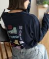 CONVERSE ルーズシルエット長袖Tシャツ レディース ネコポス 対応商品