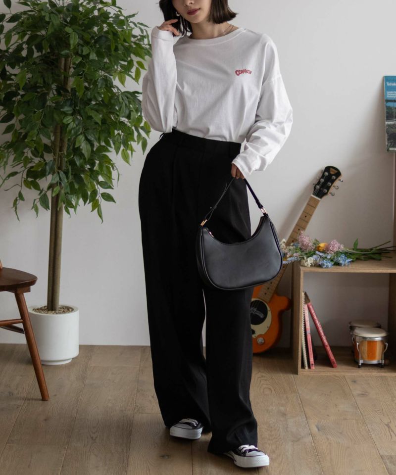 CONVERSE  天竺ピグメントライク長袖Tシャツ レディース メール便 対応商品商品画像-21