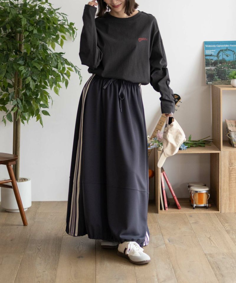 CONVERSE  天竺ピグメントライク長袖Tシャツ レディース メール便 対応商品商品画像-26