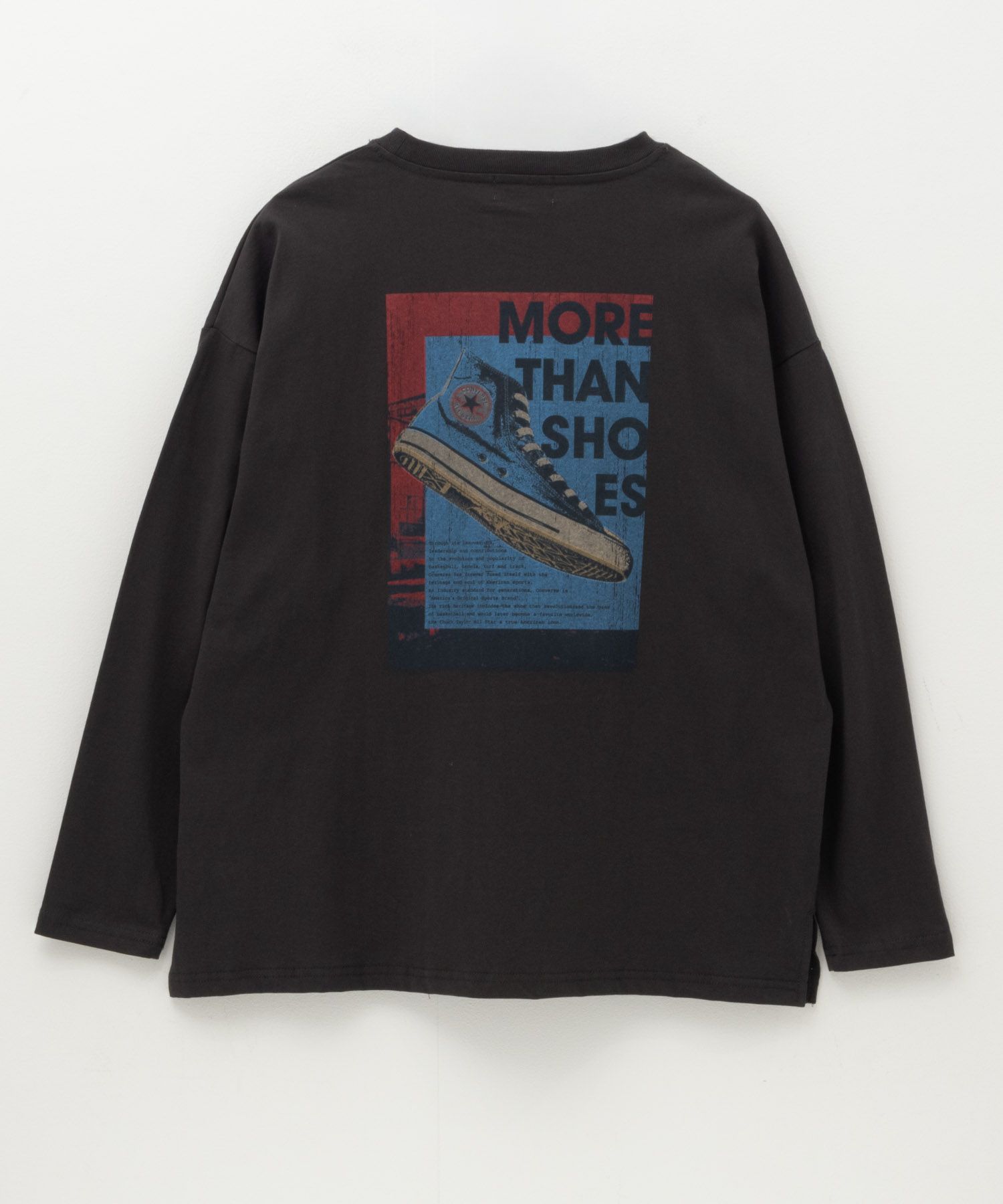CONVERSE  天竺ピグメントライク長袖Tシャツ レディース メール便 対応商品商品サムネイル-28