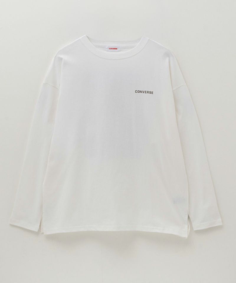 CONVERSE  天竺ピグメントライク長袖Tシャツ レディース メール便 対応商品商品画像-29