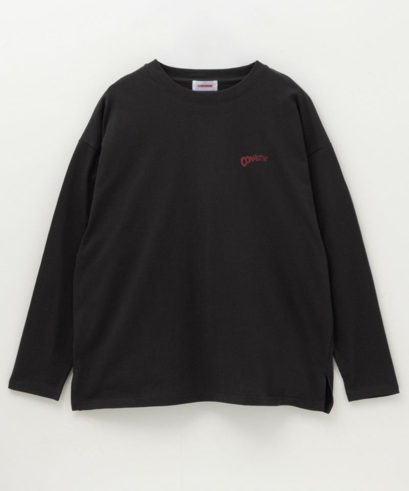 CONVERSE  天竺ピグメントライク長袖Tシャツ レディース メール便 対応商品商品画像-33