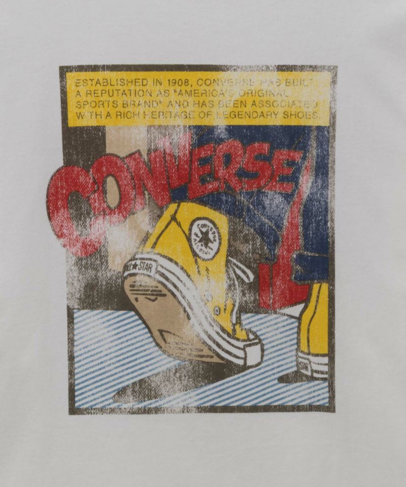 CONVERSE  天竺ピグメントライク長袖Tシャツ レディース メール便 対応商品商品画像-36