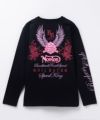 Norton  ピンクフェザーローズ長袖Tシャツ メンズ商品サムネイル-4