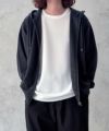 NAVY  ジョーゼットZIPパーカー メンズ商品サムネイル-8
