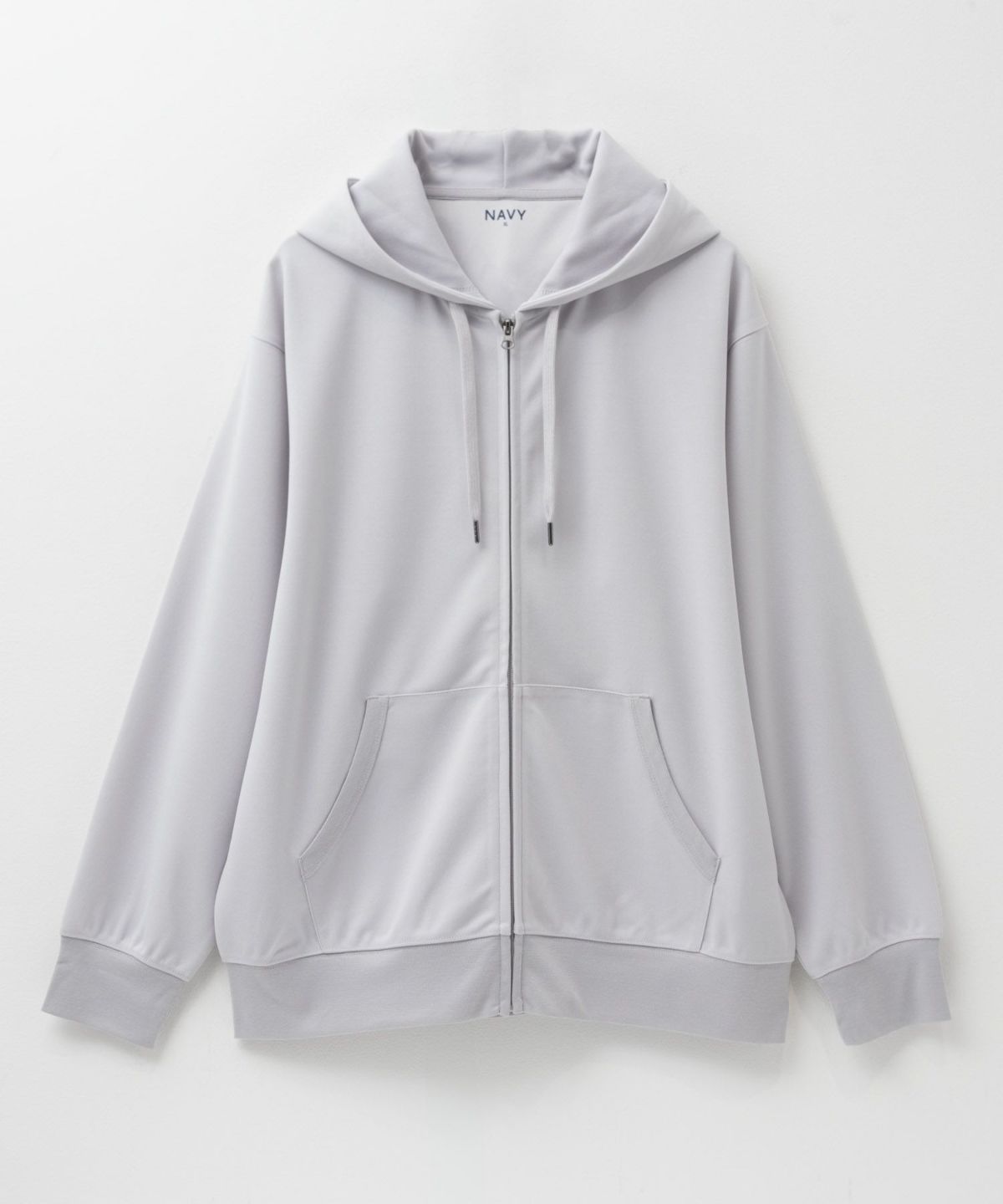 NAVY ジョーゼットZIPパーカー メンズ