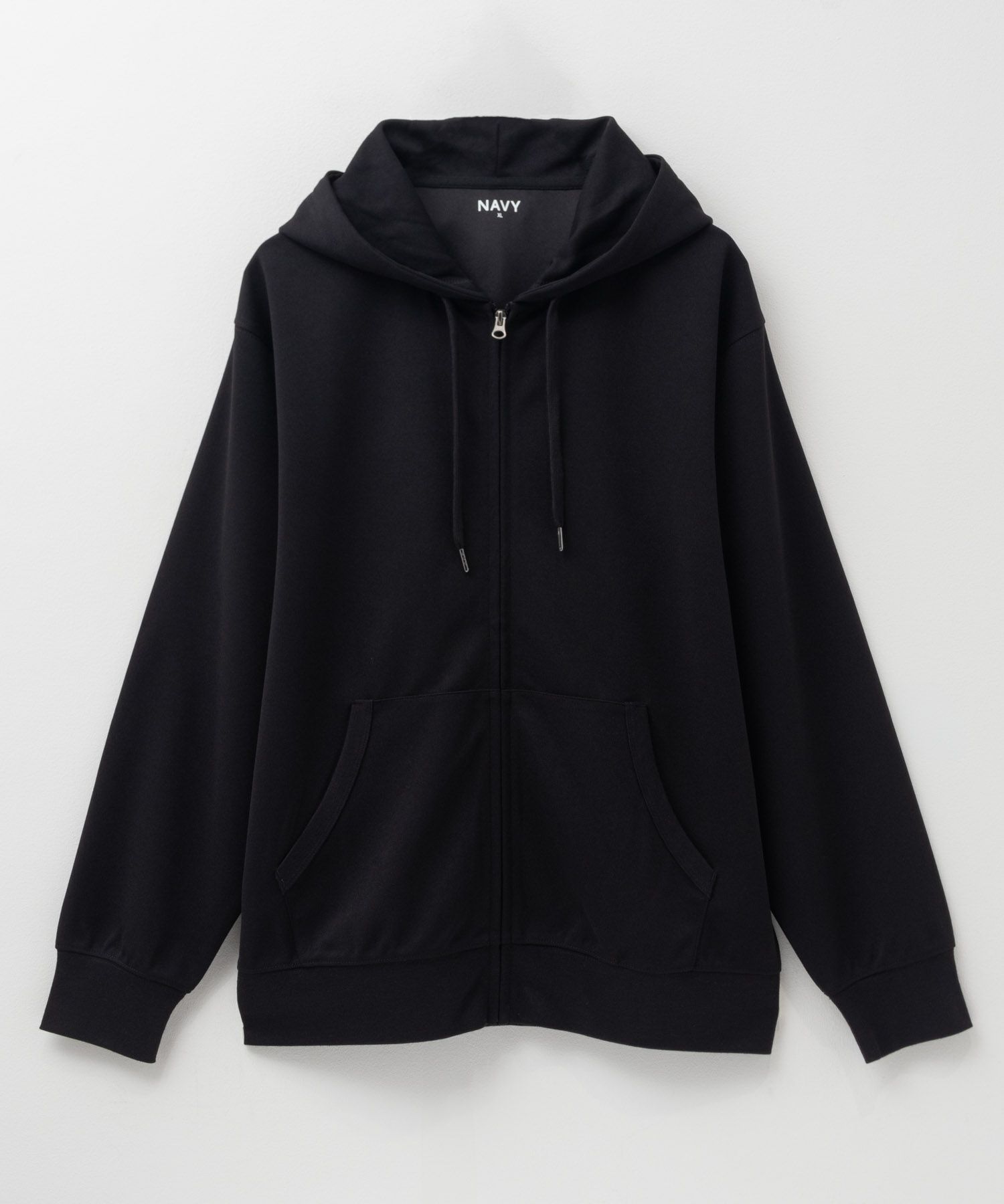 NAVY ジョーゼットZIPパーカー メンズ