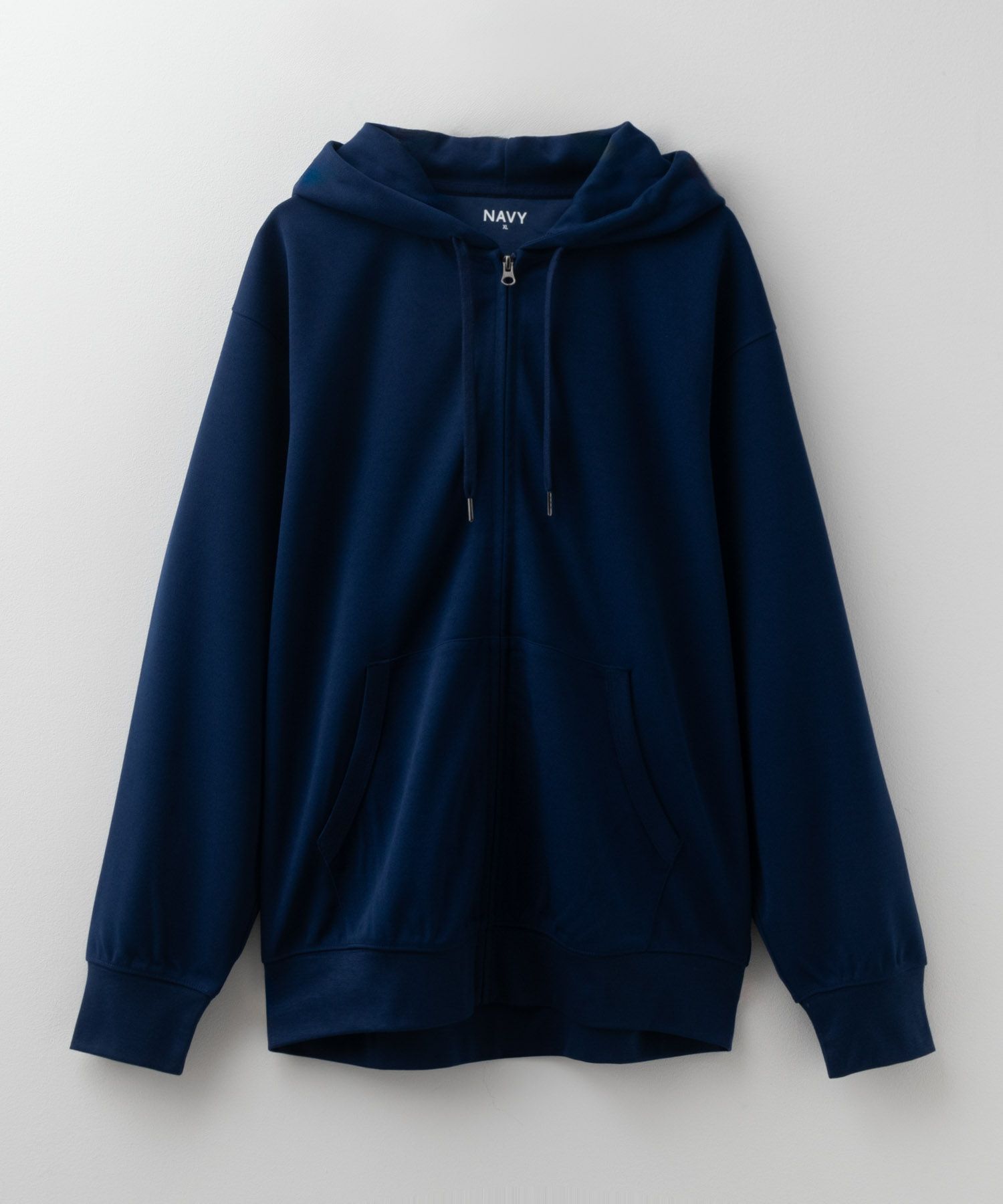 NAVY ジョーゼットZIPパーカー メンズ