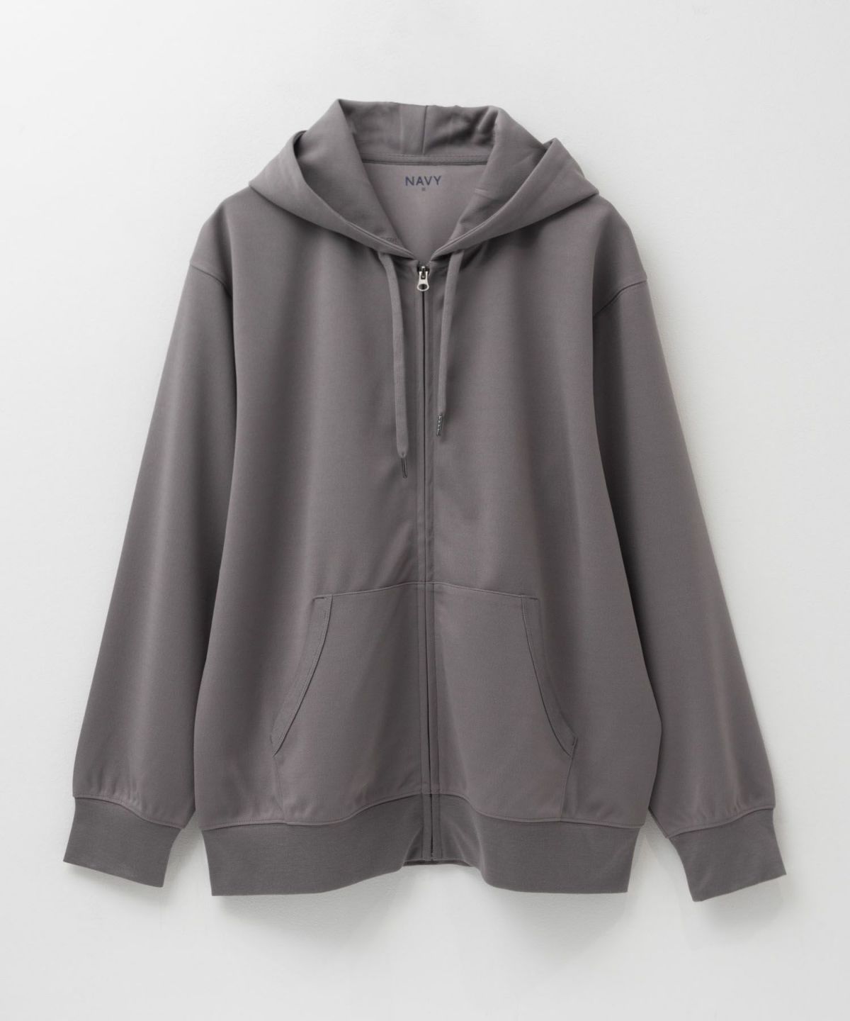 NAVY ジョーゼットZIPパーカー メンズ