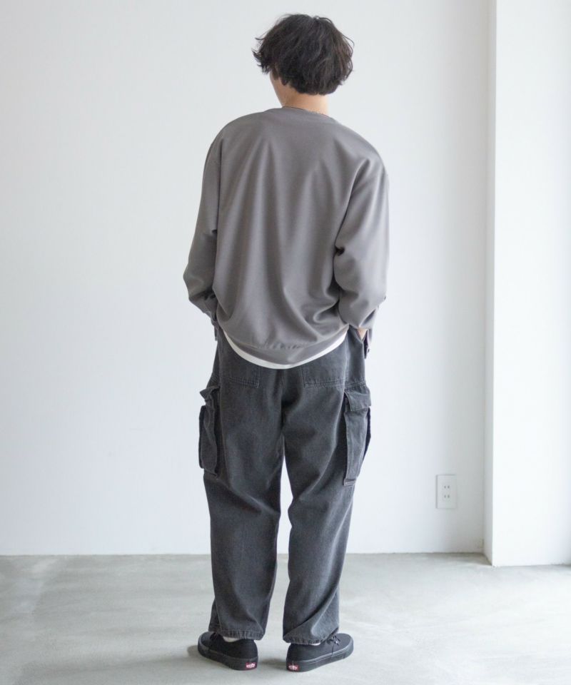 NAVY  ジョーゼットカーディガン メンズ商品画像-9