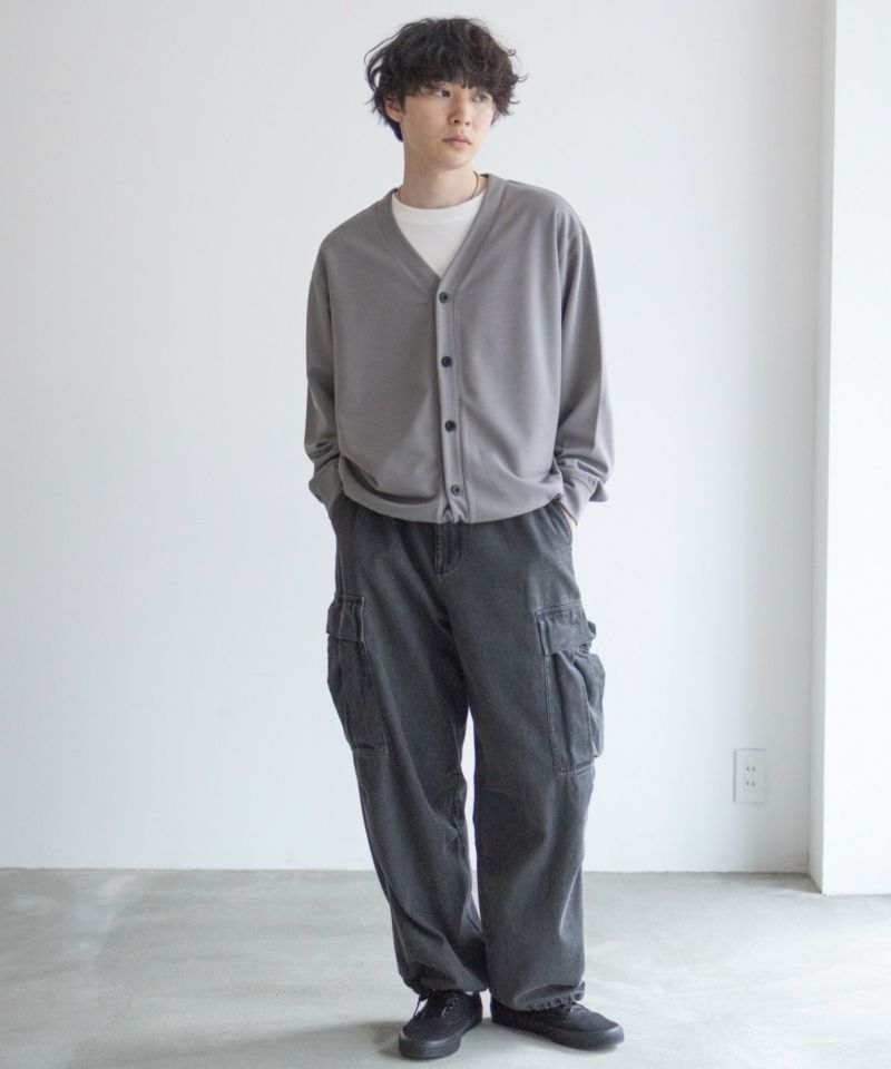 NAVY  ジョーゼットカーディガン メンズ商品画像-10