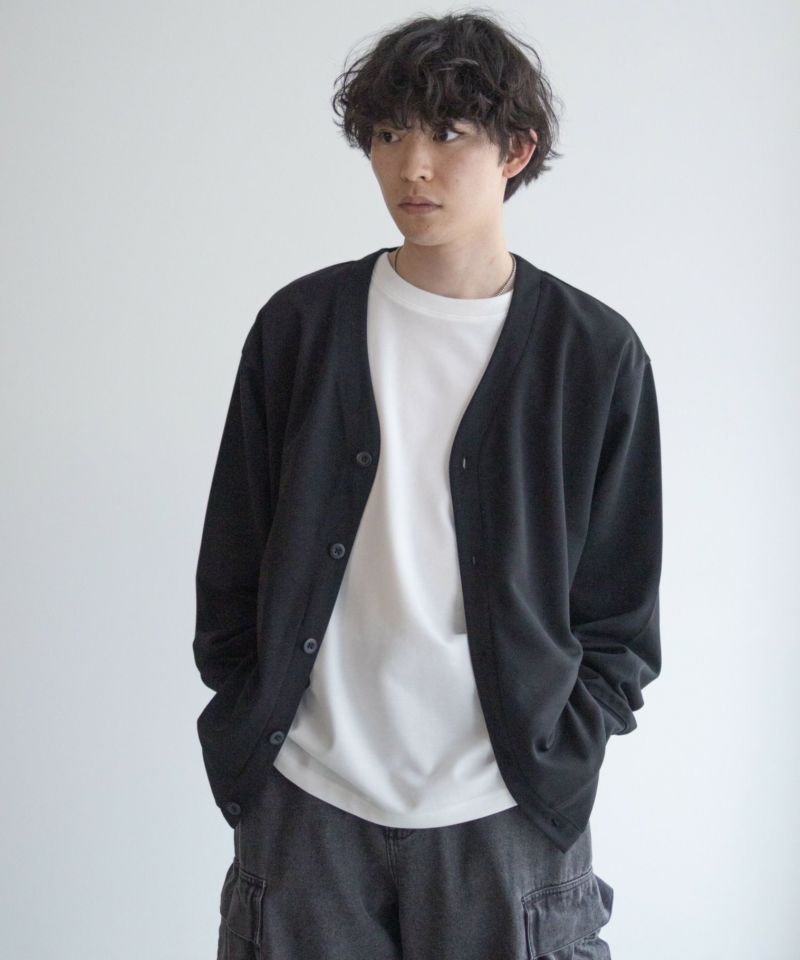 NAVY  ジョーゼットカーディガン メンズ商品画像-12