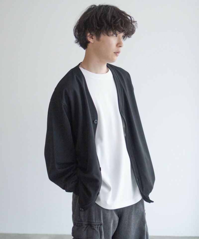 NAVY  ジョーゼットカーディガン メンズ商品画像-13