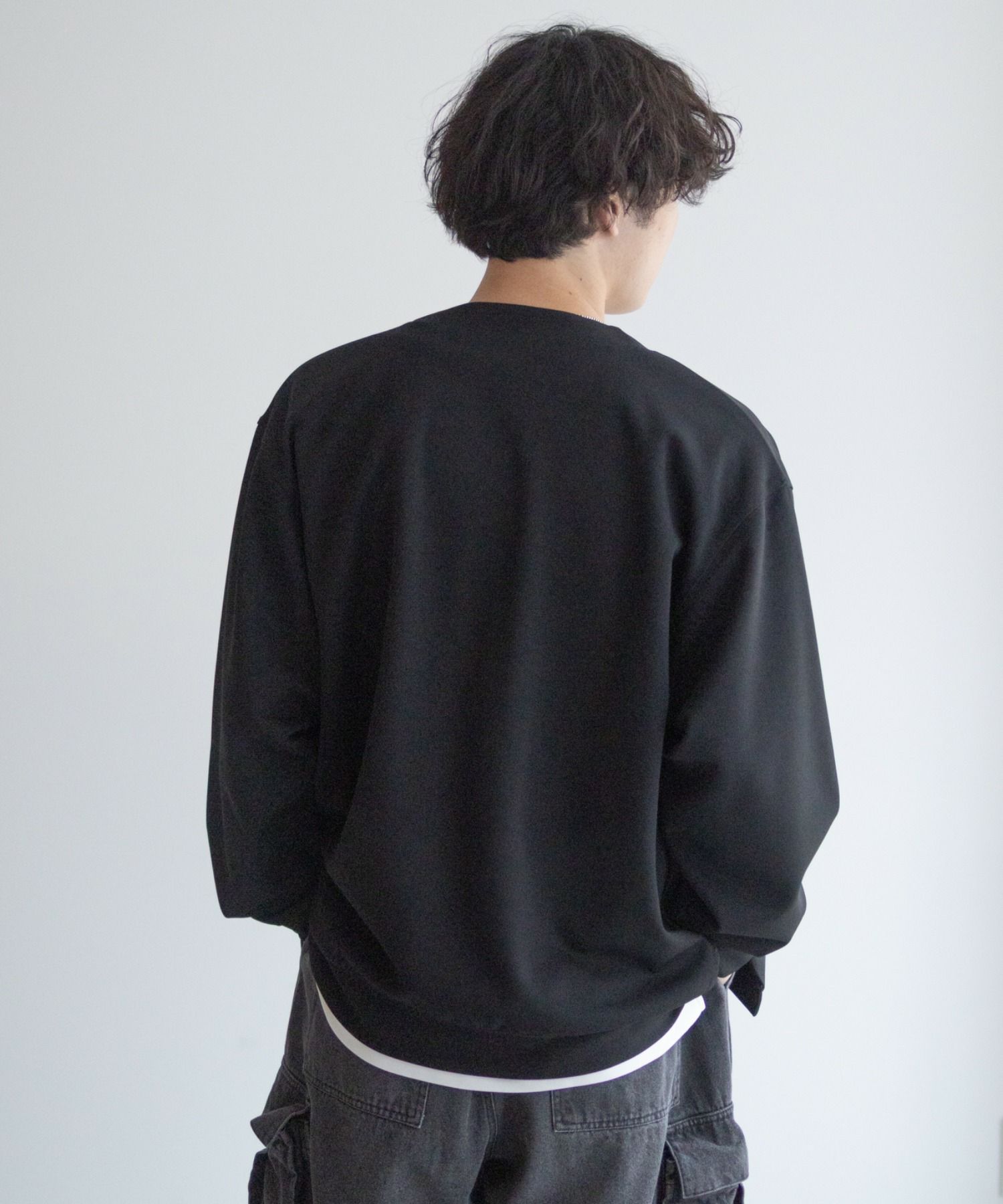 NAVY ジョーゼットカーディガン メンズ商品画像-14